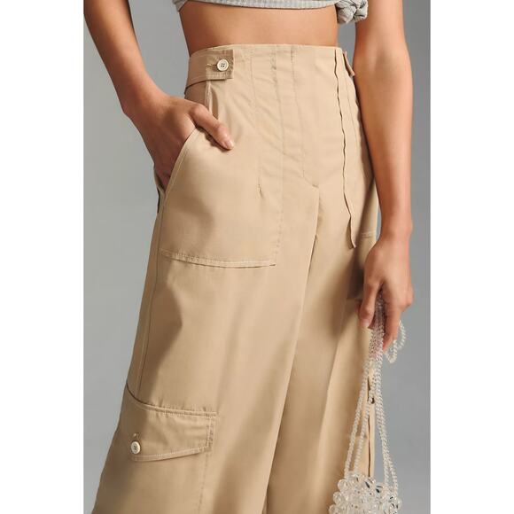 Beatrice .b Wide-Leg Cargo Pants - New Size 10 - Picture 5 of 9